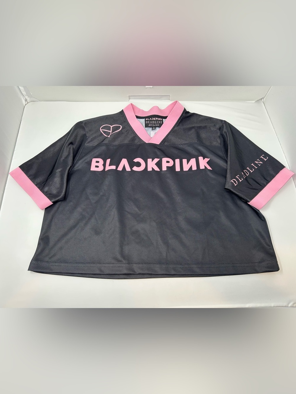 BLACKPINK Deadline Tour 2025 Chicago 16 Crop Jersey Shirt T-Shirt Music Size S